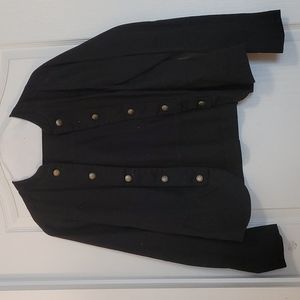 Size 0 Torrid military style jacket